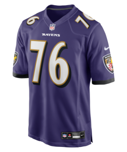 Alternative view of Kenyon Green Baltimore Ravens Nike Team Game Jersey -  Purple