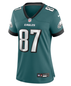 Alternative view of Xavier Gipson Philadelphia Eagles Nike Women's Team Game Jersey - Midnight Green