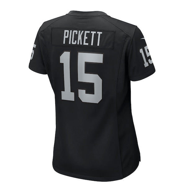 Kenny Pickett Las Vegas Raiders Nike Women's Team Game Jersey - Black - Image 3