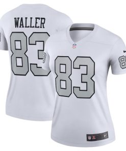 Darren Waller Las Vegas Raiders Nike Women's Alternate Legend Jersey - White/Black