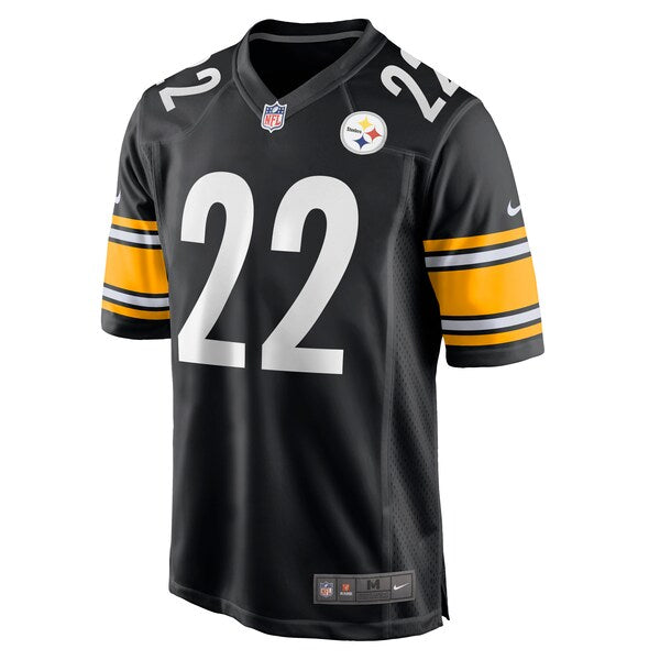 Najee Harris Pittsburgh Steelers Nike Player Game Jersey - Black - Image 3