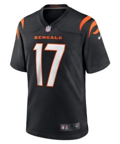 Alternative view of Stanley Morgan Cincinnati Bengals Nike Player Game Jersey - Black