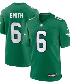 DeVonta Smith Philadelphia Eagles Nike Alternate Game Player Jersey - Kelly Green