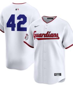 Cleveland Guardians Nike Home 2025 Jackie Robinson Day Limited Jersey?¨C White