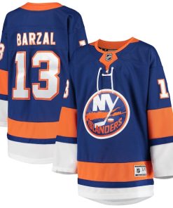 Mathew Barzal New York Islanders Youth Home Premier Player Jersey - Royal