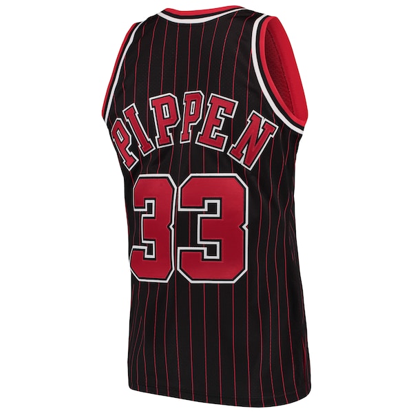 Scottie Pippen Chicago Bulls 1995/96 Hardwood Classics Authentic Jersey - Black - Image 3