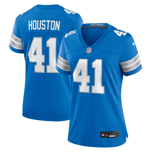James Houston Detroit Lions Nike Women's Team Game Jersey - Blue