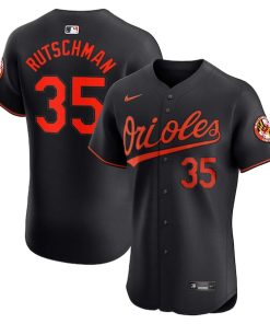 Adley Rutschman Baltimore Orioles Nike Alternate Elite Player Jersey - Black
