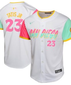 Fernando Tatis Jr. San Diego Padres Nike Youth City Connect Limited Player Jersey - White