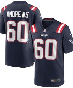 David Andrews New England Patriots Nike Game Jersey - Navy