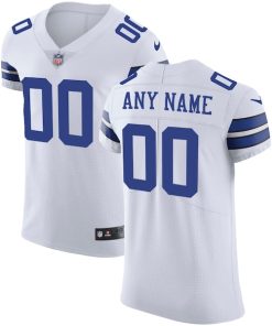Dallas Cowboys Nike Vapor Untouchable Custom Elite Jersey - White