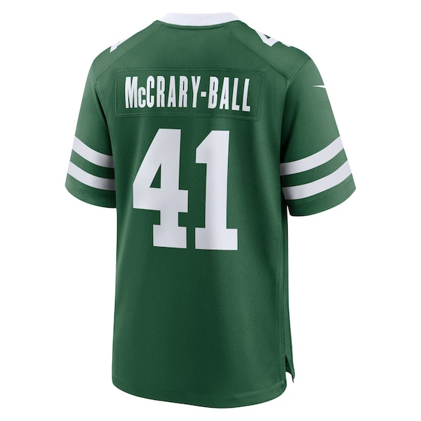 Marcelino McCrary-Ball New York Jets Nike Team Game Jersey - Legacy Green - Image 3