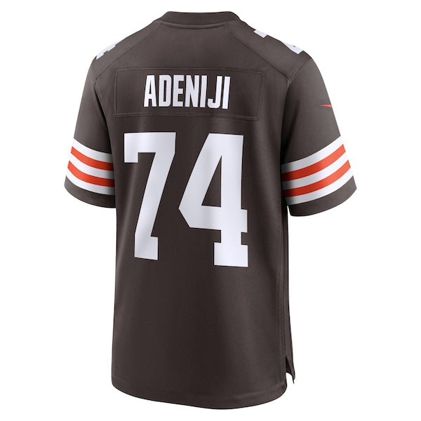 Hakeem Adeniji Cleveland Browns Nike Game Jersey - Brown - Image 3
