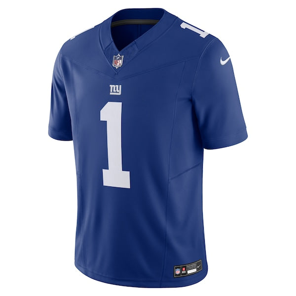 Malik Nabers New York Giants Nike Vapor F.U.S.E. Limited Jersey - Royal - Image 2