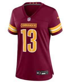 Alternative view of Emmanuel Forbes Jr. Washington Commanders Nike Women's  Game Jersey -  Burgundy