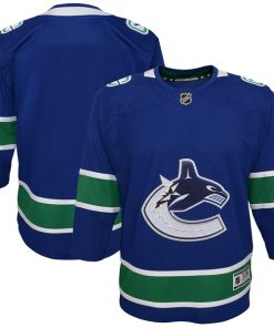 Vancouver Canucks Youth Premier Jersey - Blue