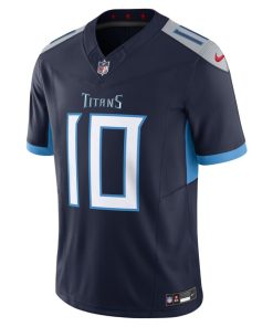 Alternative view of DeAndre Hopkins Tennessee Titans Nike Vapor F.U.S.E. Limited Jersey - Navy