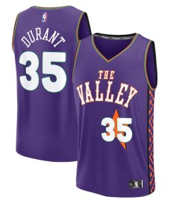 Kevin Durant Phoenix Suns  2024/25 Fast Break Player Jersey - City Edition - Purple