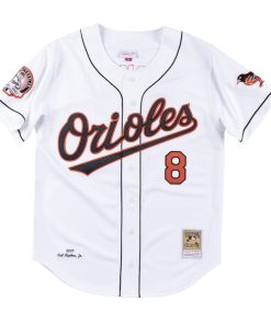 Cal Ripken Jr. Baltimore Orioles Cooperstown Collection 2001 Authentic Player Jersey - White