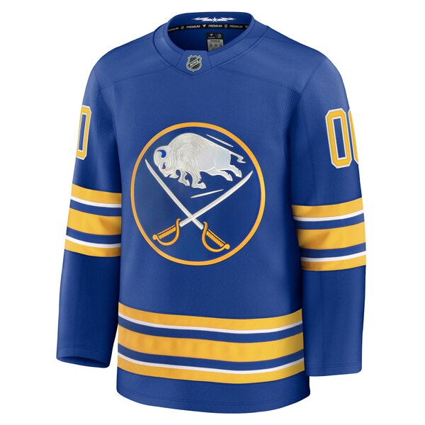 Buffalo Sabres Home Premium Custom Jersey - Royal/Black/White - Image 4