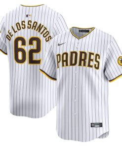 Enyel De Los Santos San Diego Padres Nike Home Limited Player Jersey?¨C White