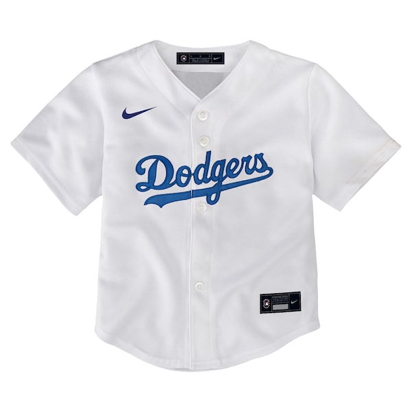 Clayton Kershaw Los Angeles Dodgers Nike Toddler Home Game Jersey - White - Image 2