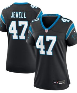Alternative view of Josey Jewell Carolina Panthers Nike Women's  Game Jersey -  Black