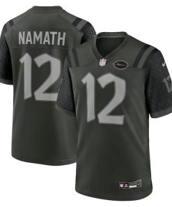 Joe Namath New York Jets Nike 2025 Rivalries Collection Retired Player Game Jersey - Gotham Green