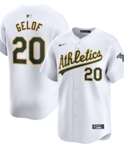 Zack Gelof Oakland Athletics Nike Youth Home Limited Player Jersey - White