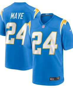 Marcus Maye Los Angeles Chargers Nike Team Game Jersey -  Powder Blue