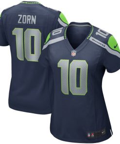 Jim Zorn Seattle Seahawks Nike Women's Game Retired Player Jersey - College Navy/Royal