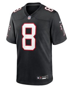 Alternative view of Kyle Pitts Sr. Atlanta Falcons Nike Alternate  Game Jersey - Black
