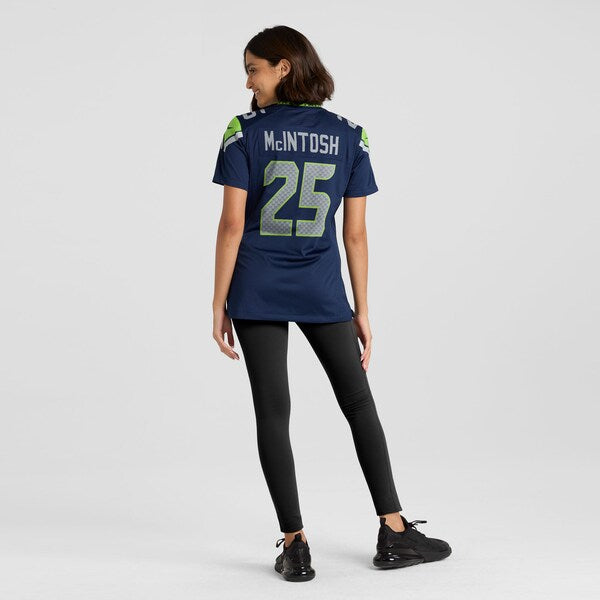 Kenny McIntosh Seattle Seahawks Nike Women's Team Game Jersey - College Navy/Navy - Image 11