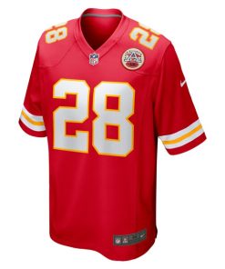 Alternative view of Keith Taylor Kansas City Chiefs Nike Team Game Jersey -  Red