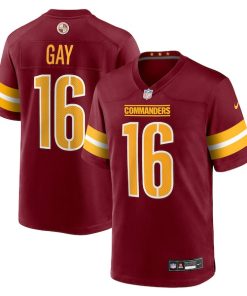 Matt Gay Washington Commanders Nike Team Game Jersey -  Burgundy
