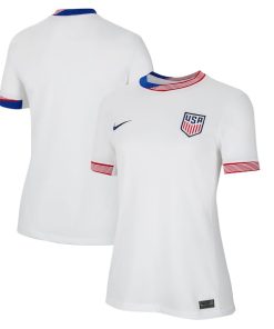 USMNT Nike Women's 2024 Home Replica Jersey - White