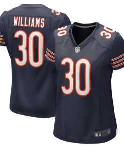 Joejuan Williams Chicago Bears Nike Women's  Game Jersey -  Navy