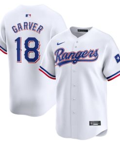 Mitch Garver Texas Rangers Nike Home Limited Player Jersey - White