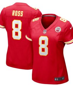 Justyn Ross Kansas City Chiefs Nike Women's Home Game Player Jersey - Red