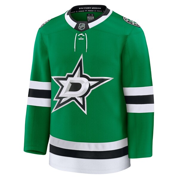 Dallas Stars Home Premium Jersey - Kelly Green/Black/White - Image 4