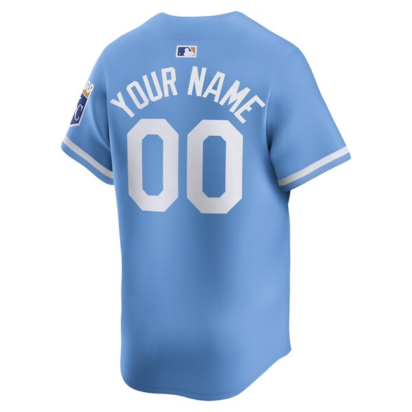 Kansas City Royals Nike Alternate Limited Custom Jersey?ยจC Light Blue - Image 3