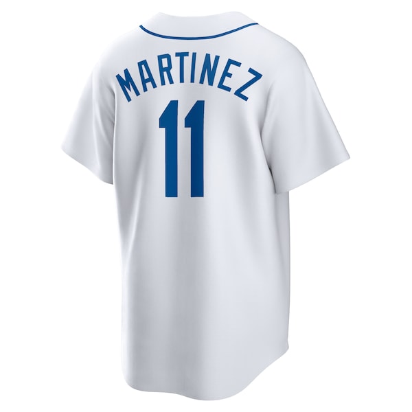 Edgar Martinez Seattle Mariners Nike Home Cooperstown Collection Replica Player Jersey - White - Image 3