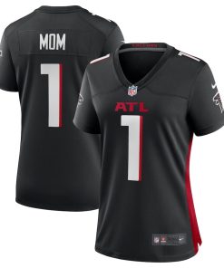 Number 1 Mom Atlanta Falcons Nike Women's Game Jersey - Black