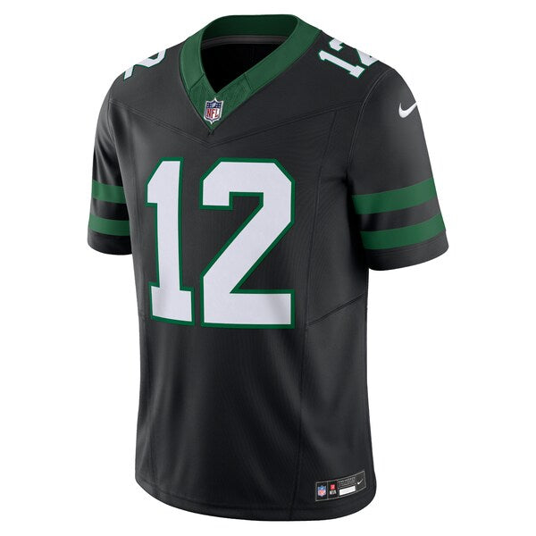 Joe Namath New York Jets Nike Alternate Vapor F.U.S.E. Limited Jersey - Legacy Black/White - Image 3