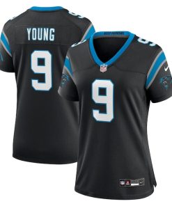 Bryce Young Carolina Panthers Nike Women's Team Game Jersey - Black