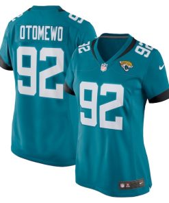 Esezi Otomewo Jacksonville Jaguars Nike Women's Team Game Jersey -  Teal