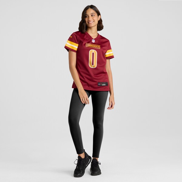 Mike Sainristil Washington Commanders Nike Women's Game Jersey - Burgundy - Image 5