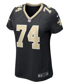 Alternative view of James Hurst New Orleans Saints Nike Women's Game Jersey - Black