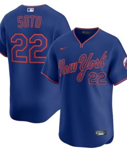 Juan Soto New York Mets Nike Alternate Limited Player Jersey - Royal