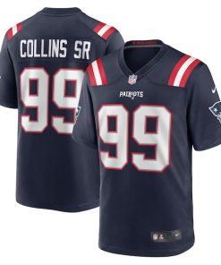 Jamie Collins Sr. New England Patriots Nike Home Game Player Jersey - Navy